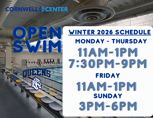 Queens Open Swim - Winter 2026