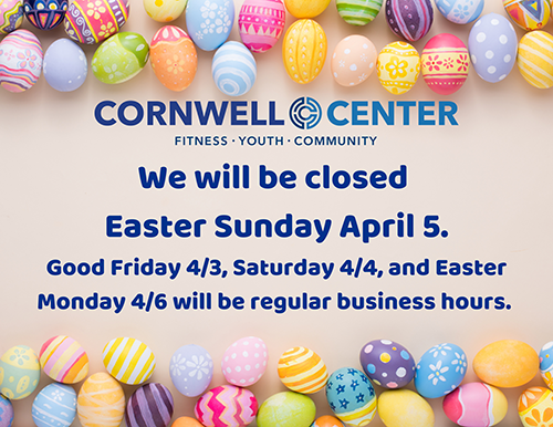 Closed Easter Sunday